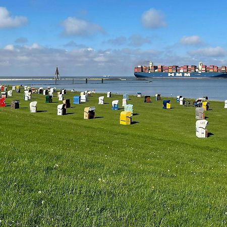 Urlaub Mit Seesicht Haus Nautic Whg. 201 Cuxhaven Esterno foto